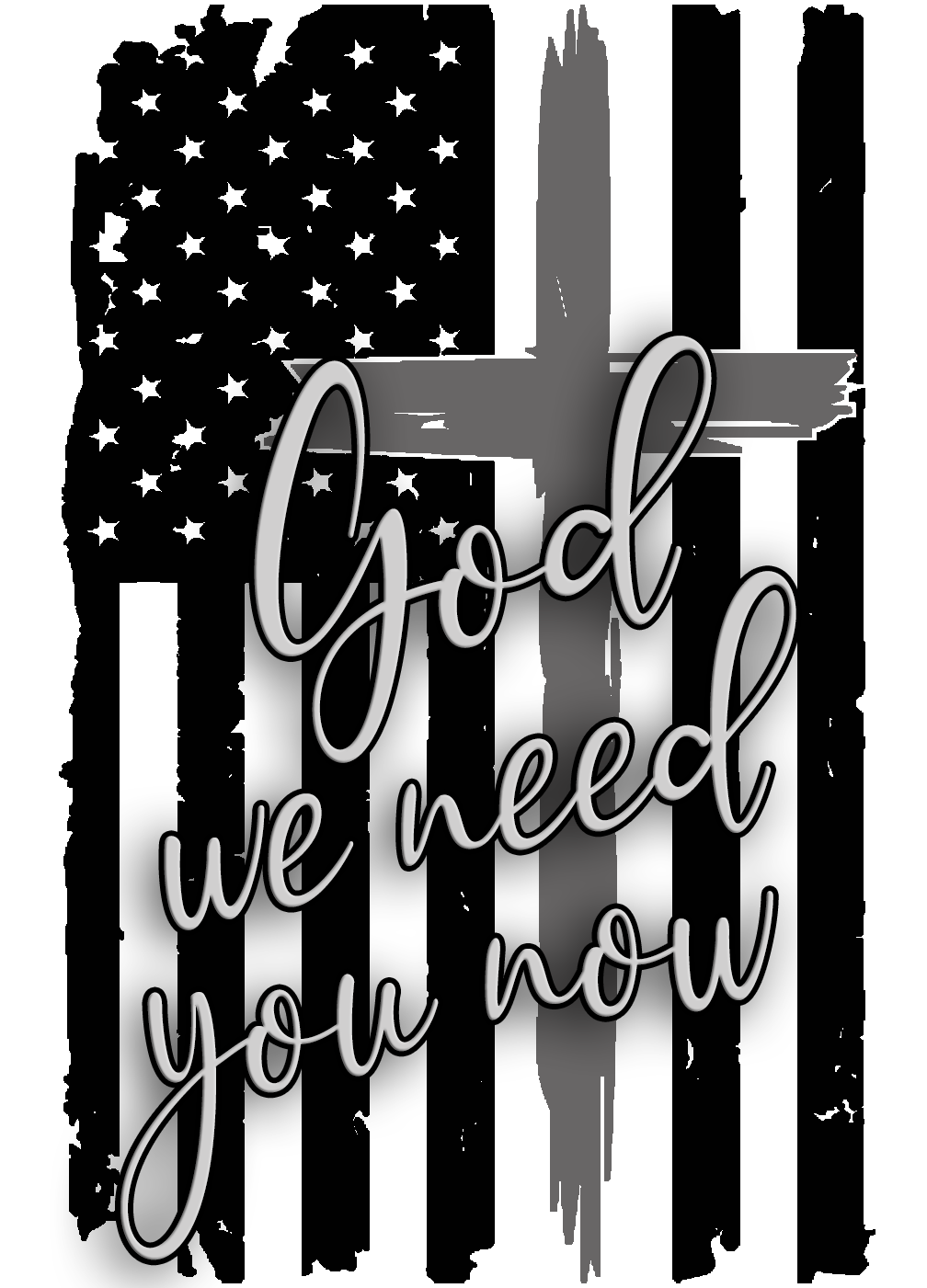 Black and grey God we need you now