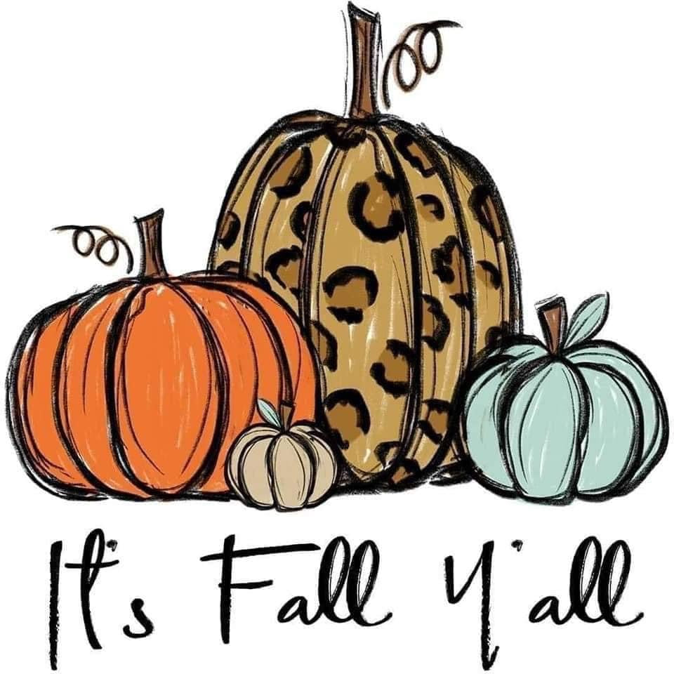 It's fall y'all